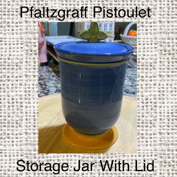 Pfaltzgraff Other - Pfaltzgraff Pistoulet 5" Storage Jar & Lid
Pistoulet
by PFALTZGRAFF